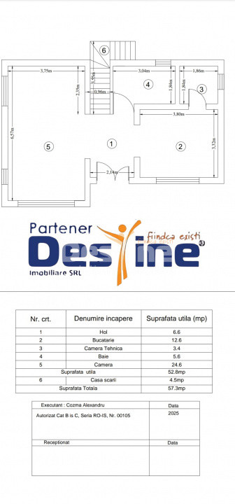 Casa individuala cu etaj, 4 camere, Pret luna martie 170.000 euro