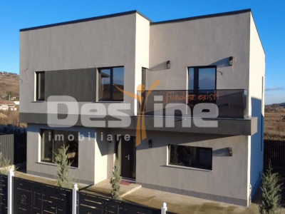 Casa individuala cu etaj, 4 camere, teren 396 mp, drum privat