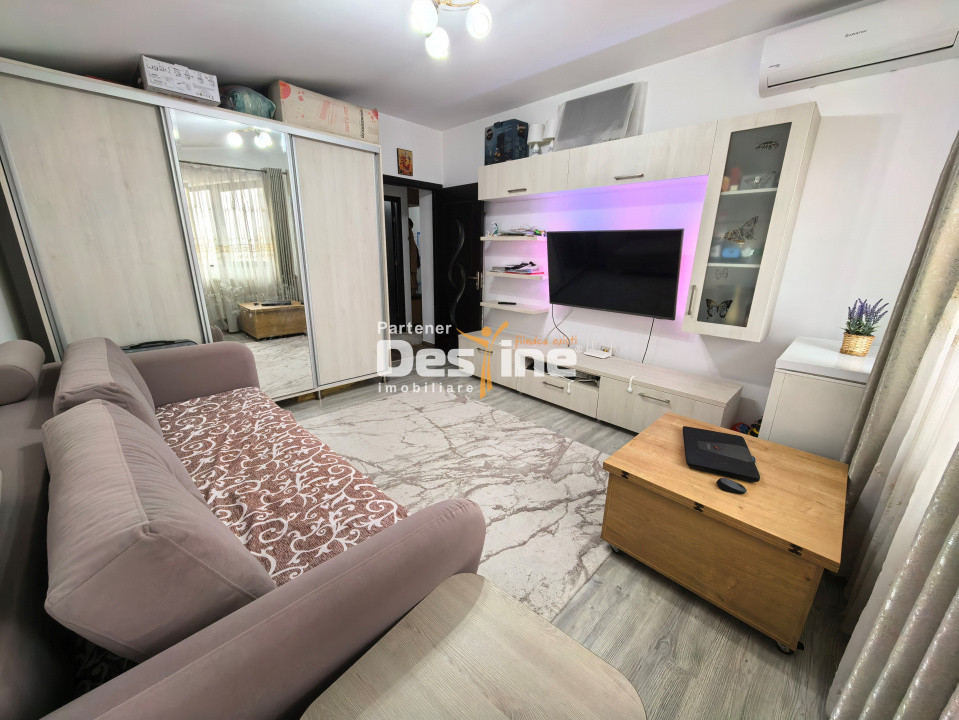 Comision 0% - Apartament 2 camere decomandat 49 mp mobilat, utilat și cu balcon