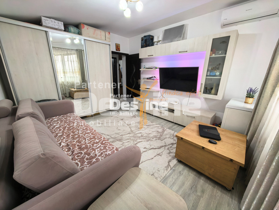 Comision 0% - Apartament 2 camere decomandat 49 mp mobilat, utilat și cu balcon