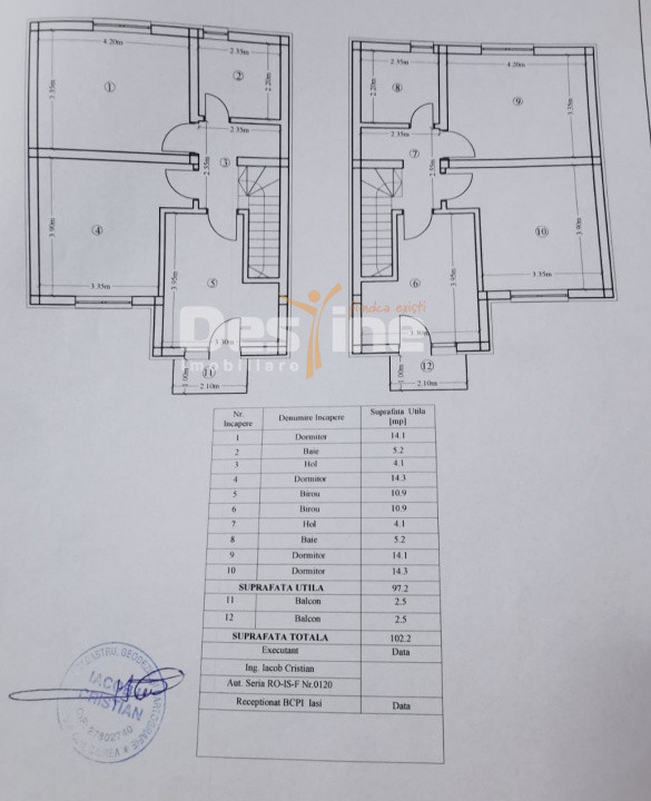 CASĂ tip duplex, situata in Valea Adanca