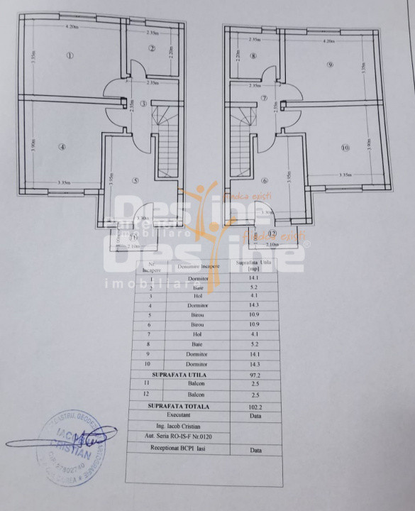 CASĂ tip duplex, situata in Valea Adanca