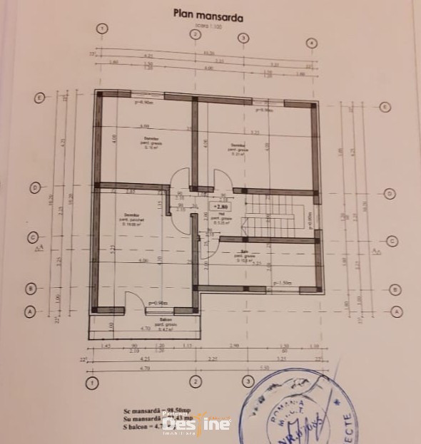 BÂRNOVA - Casă individuală P+M+POD, 145 mp + 789 mp teren