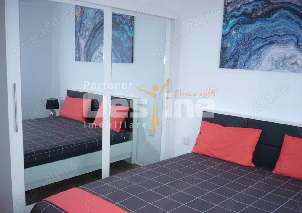 Apartament 2 camere 60mp + loc parcare, vedere panoramica, Grand Arena