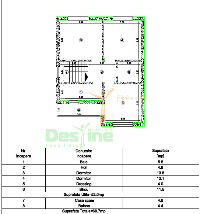  COMISION O %, Miroslava, Casa individuala, P+1+POD, 