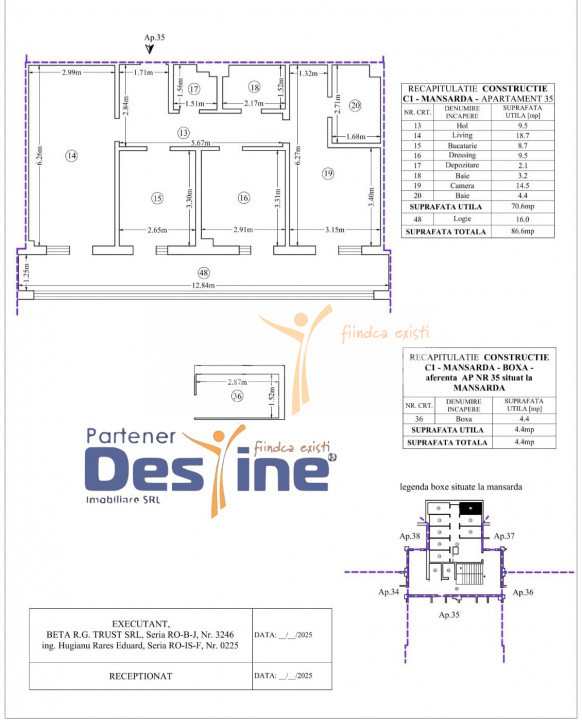 Comision 0% Apartament cu 3 camere decomandat, Pacurari etaj 1