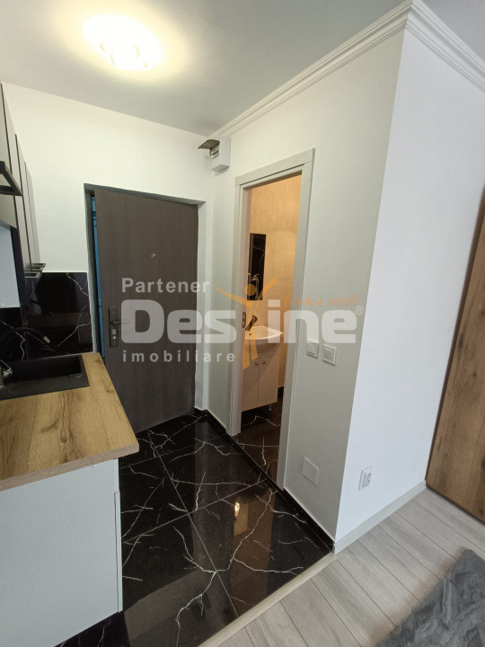 Bularga - Garsonieră 17 mp, etaj 1, renovată complet, bucătărie pe comandă