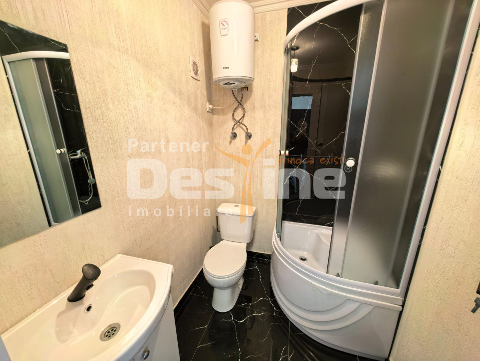 Bularga - Garsonieră 17 mp, etaj 1, renovată complet, bucătărie pe comandă