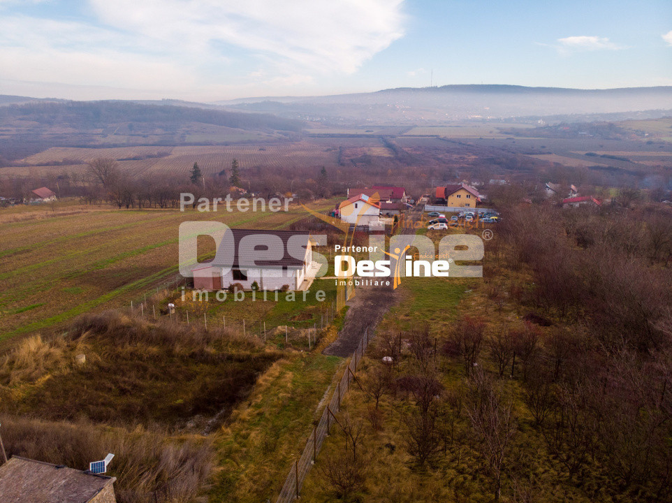 Comision 0% Casă individuală la roșu 75 mp P+POD 570 mp teren canalizare Ciurea 