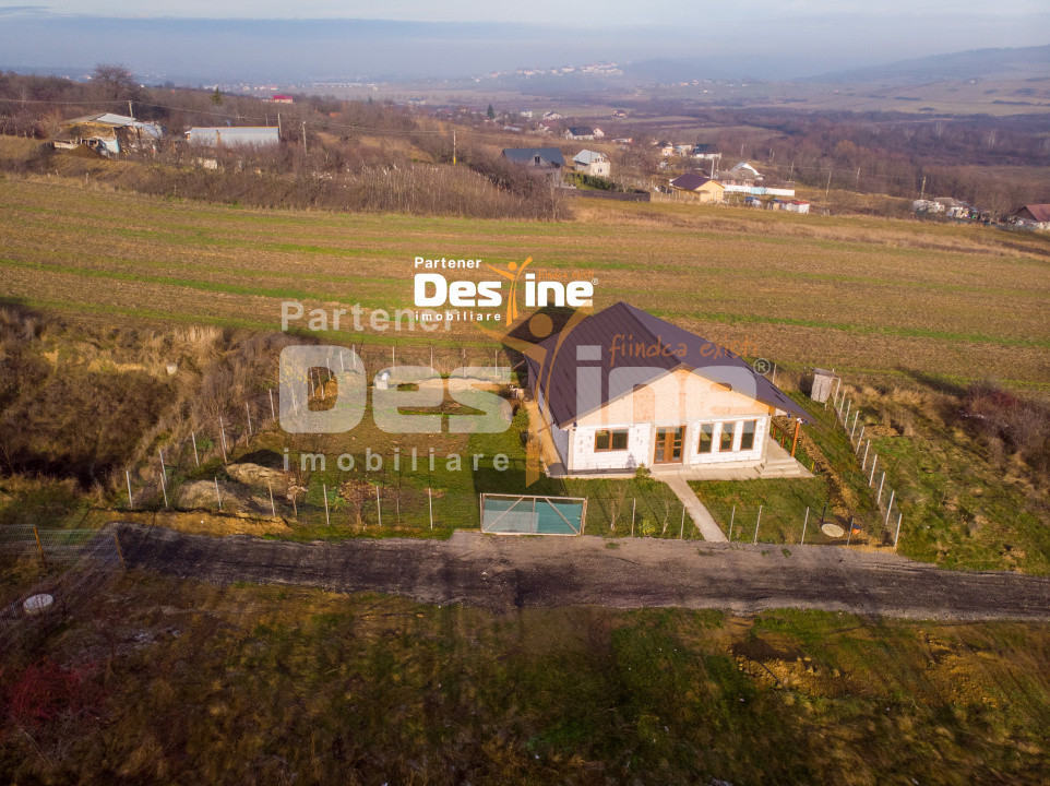 Comision 0% Casă individuală la roșu 75 mp P+POD 570 mp teren canalizare Ciurea 