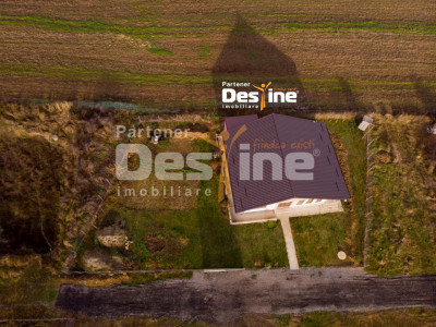 Comision 0% Casă individuală la roșu 75 mp P+POD 570 mp teren canalizare Ciurea 