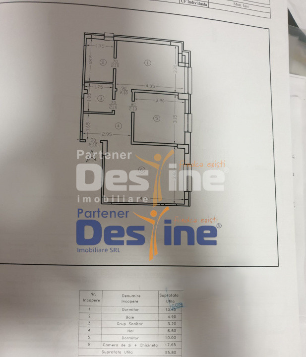 Apartament 3 camere, decomandat, 55 mp, demisol, centrală proprie - zona Baza 3