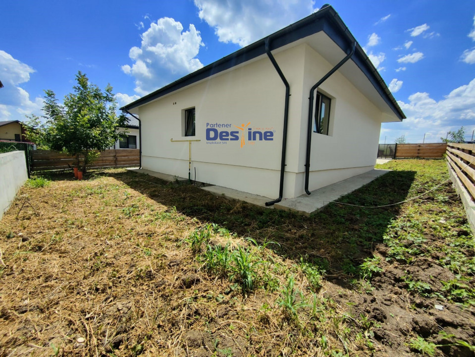 Casă tip mediteranean 75 mp P+POD edificată 2024 500 mp TEREN - HORPAZ