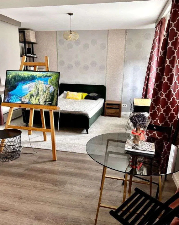 Studio 45mp PET FRIENDLY + loc de parcare, vedere padure, Greenfield/Baneasa