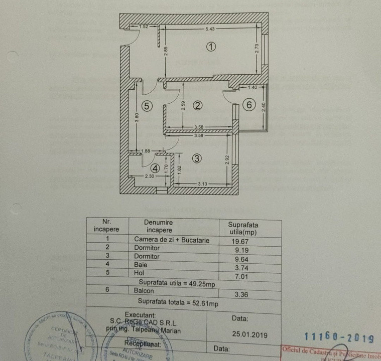 Apartament 3 camere l etaj 3 l Mobilat/Utilat l Palladium Residence