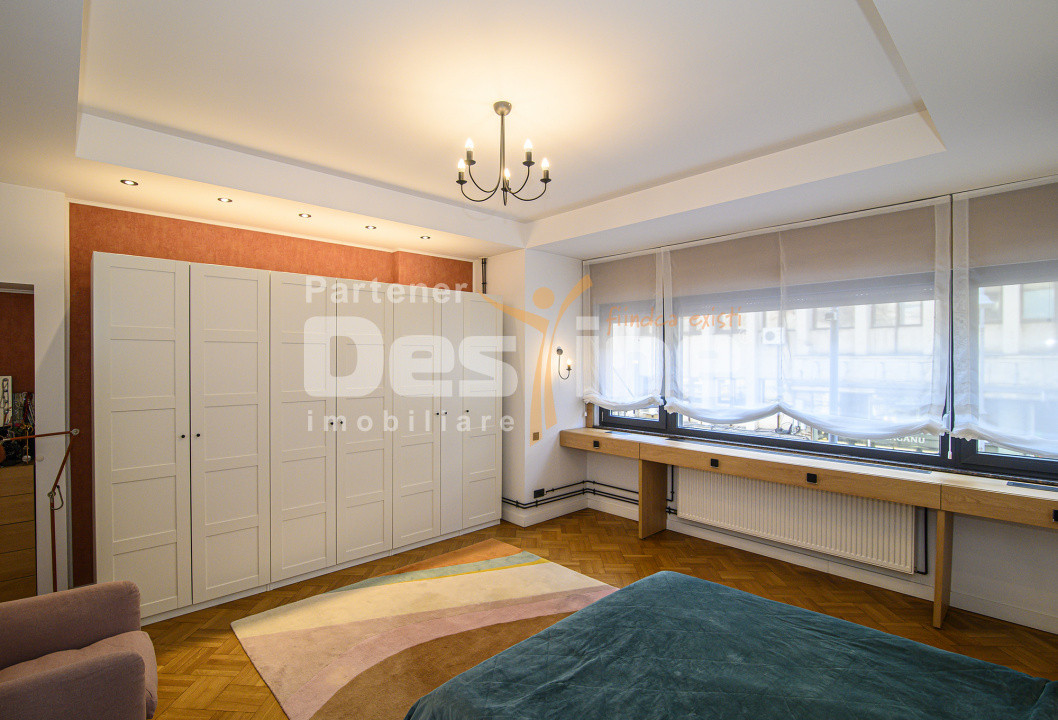 Calea Victoriei | Apartament 140 mp, 5 camere | Imobil Art Deco 