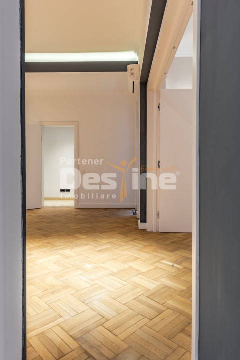 Calea Victoriei | Apartament 140 mp, 5 camere | Imobil Art Deco 