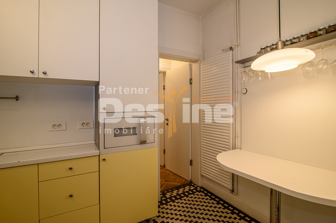 Calea Victoriei | Apartament 140 mp, 5 camere | Imobil Art Deco 