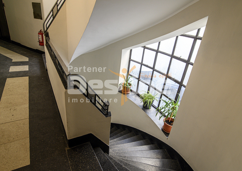 Calea Victoriei | Apartament 140 mp, 5 camere | Imobil Art Deco 