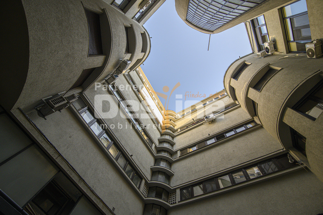 Calea Victoriei | Apartament 140 mp, 5 camere | Imobil Art Deco 
