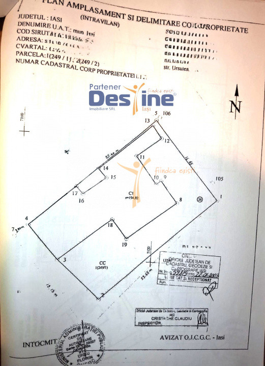 Casa de vanzare Copou-Sadoveanu 156mp + 412 mp teren