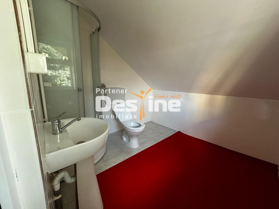 Casă de închiriat Copou 5CD 100MP parter+mansarda+terasa si gradina 700MP