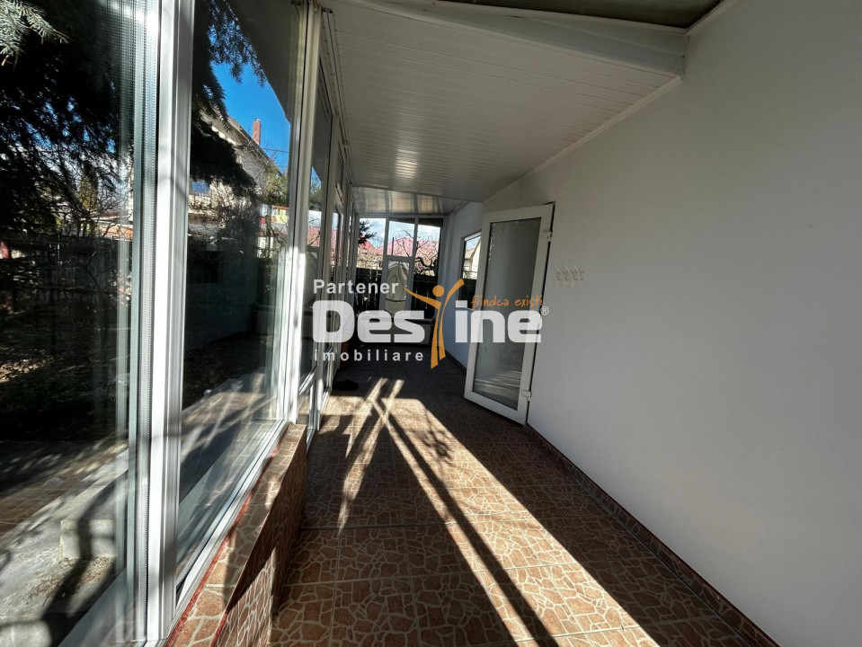 Casă de închiriat Copou 5CD 100MP parter+mansarda+terasa si gradina 700MP