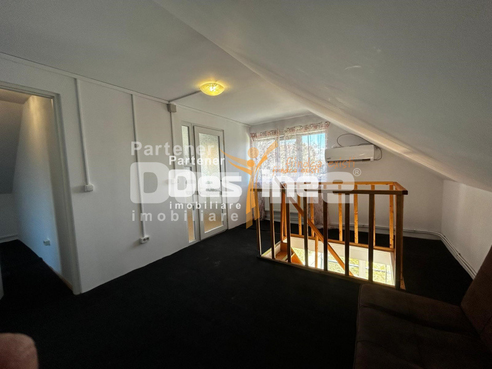 Casă de închiriat Copou 5CD 100MP parter+mansarda+terasa si gradina 700MP