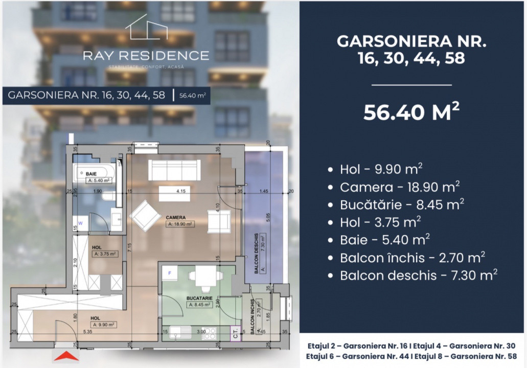 Garsoniera, complex rezidential