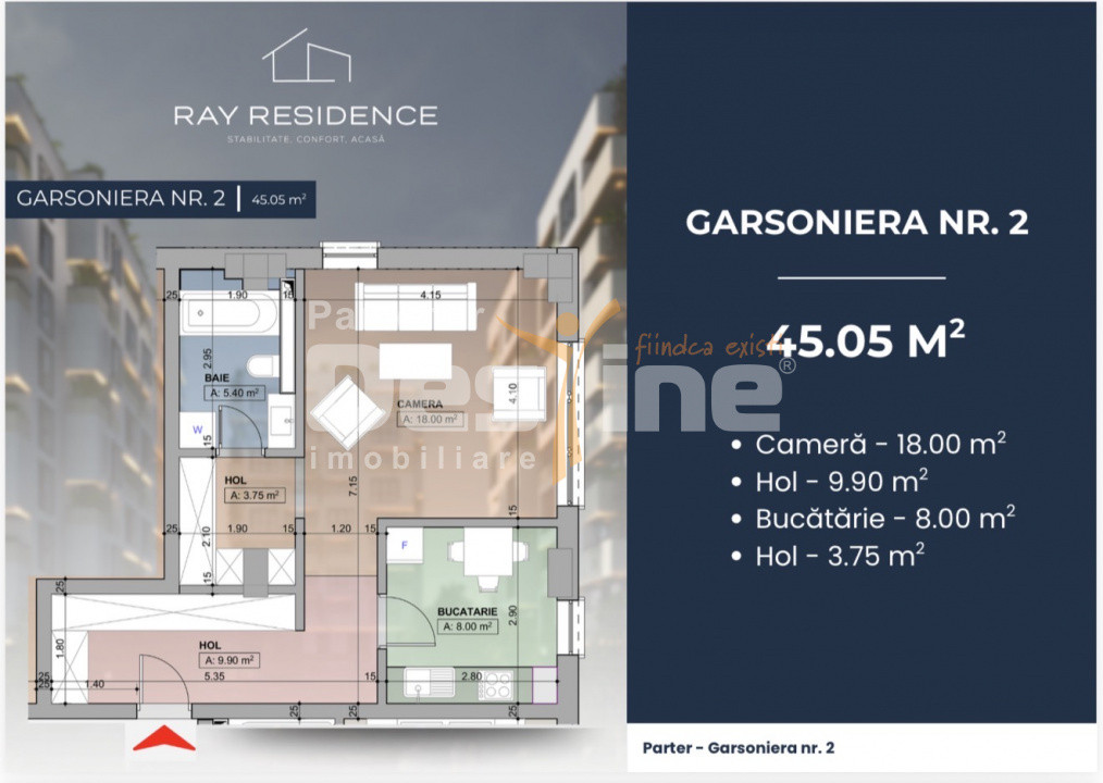 Garsoniera, complex rezidential