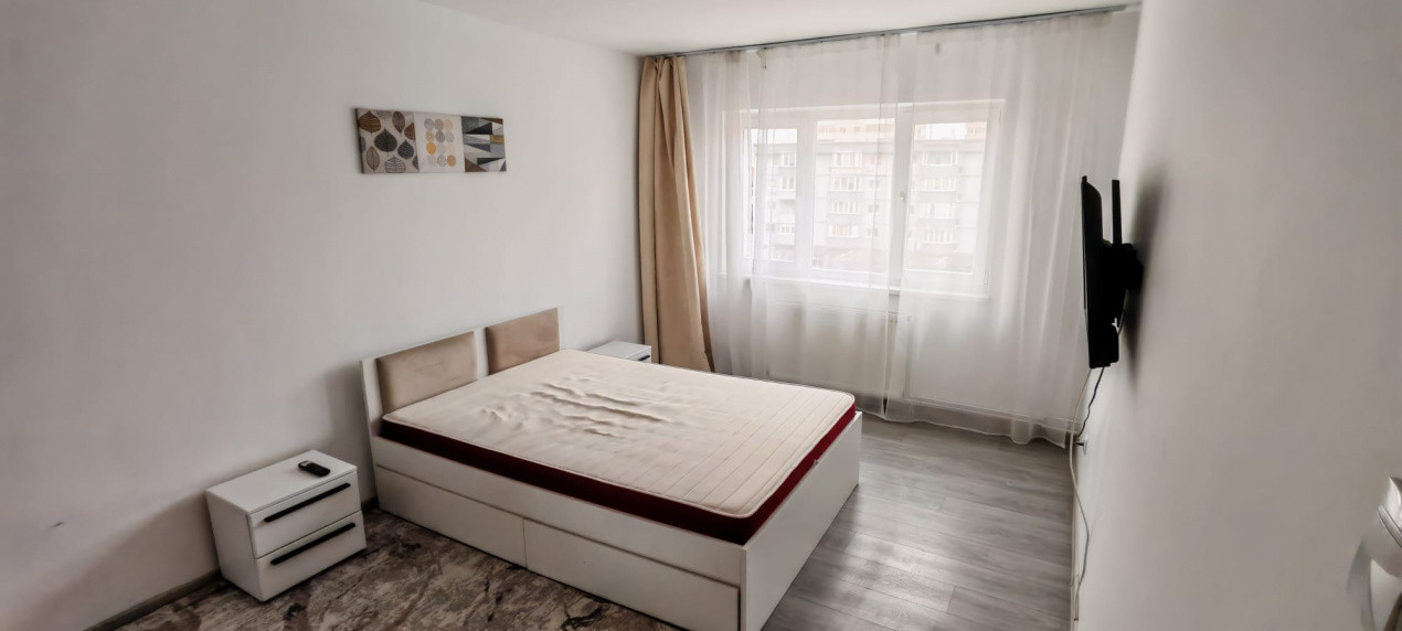 Apartament cu 2 camere, suprafata de 50 mp, mobilat si utilat disponibil imediat
