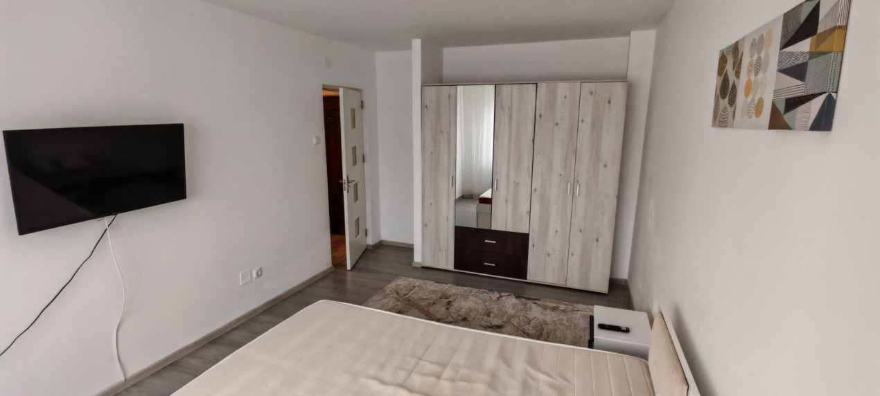 Apartament cu 2 camere, suprafata de 50 mp, mobilat si utilat disponibil imediat