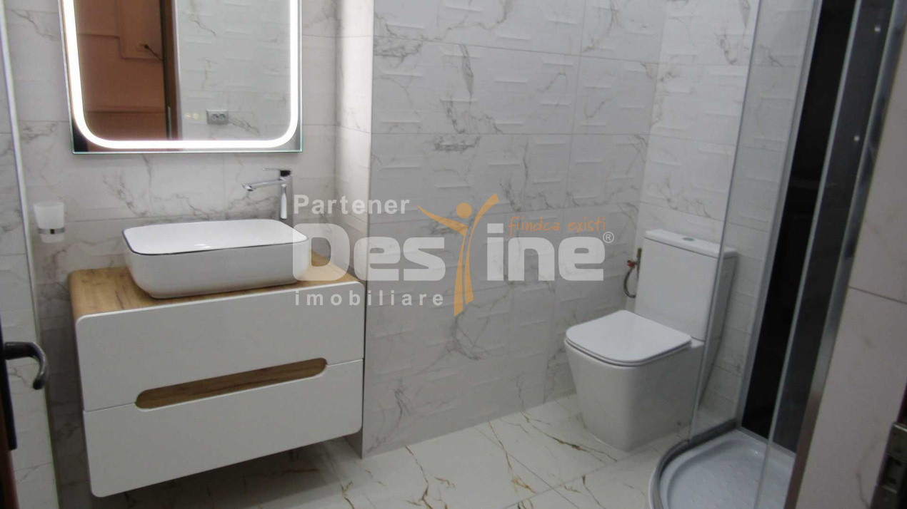 Apartament cu 2 camere, suprafata generoasa de 62 mp, mobilat si utilat modern