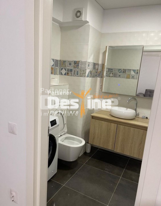 Apartament 2 camere open space complet mobilat si utilat + balcon spatios