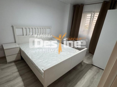 Apartament 2 camere open space complet mobilat si utilat + balcon spatios