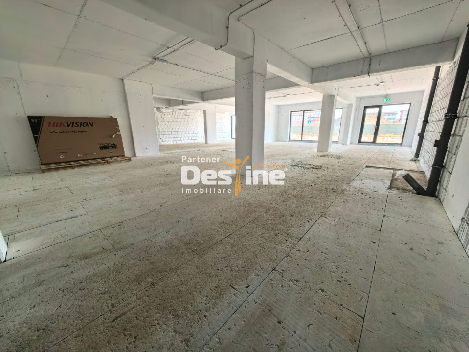 Spatiu Comercial 217 mp parter + 2 parcari la intrare in Cartierul Silk District