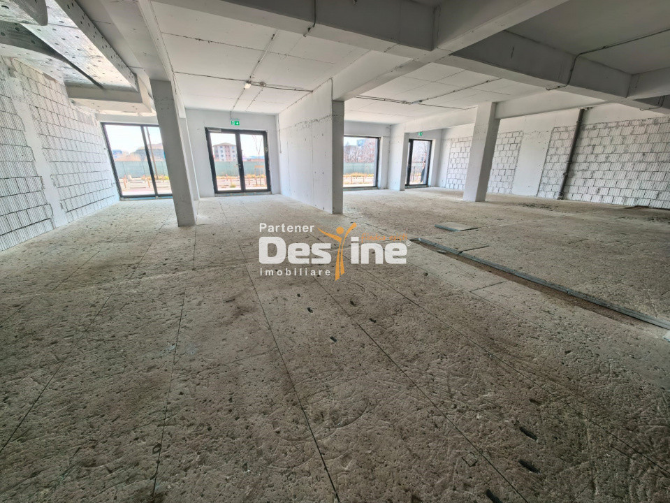 Spatiu Comercial 217 mp parter + 2 parcari la intrare in Cartierul Silk District