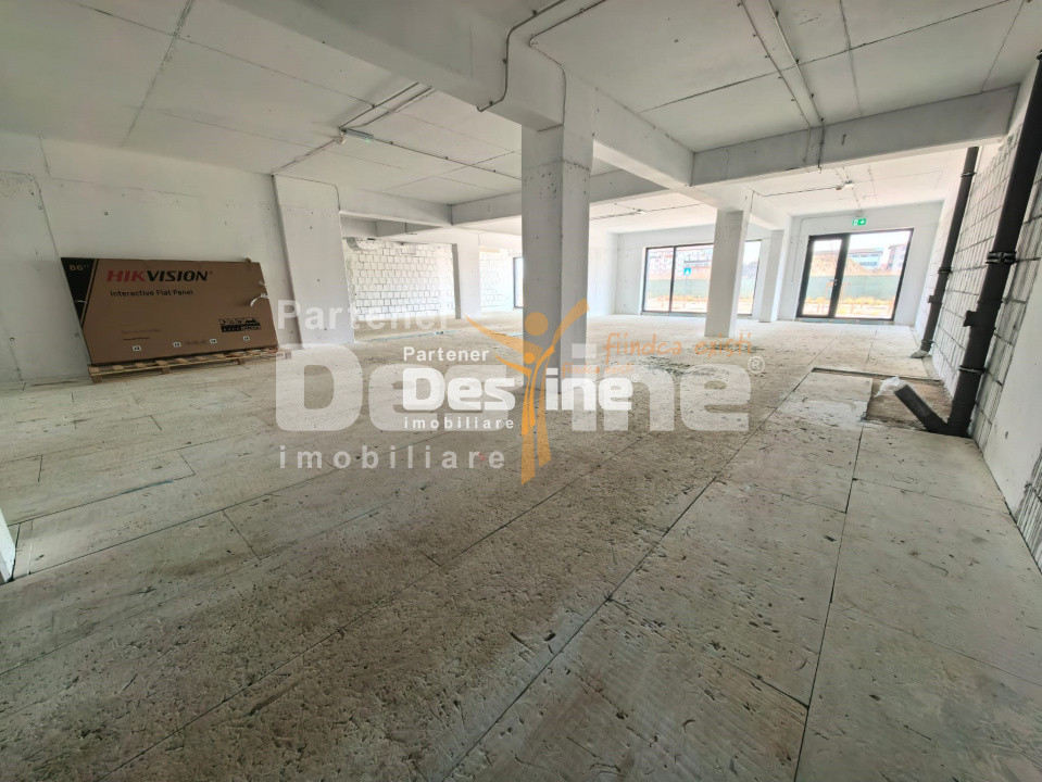Spatiu Comercial 217 mp parter + 2 parcari la intrare in Cartierul Silk District