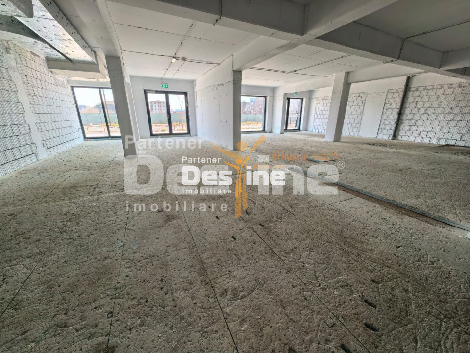 Spatiu Comercial 217 mp parter + 2 parcari la intrare in Cartierul Silk District