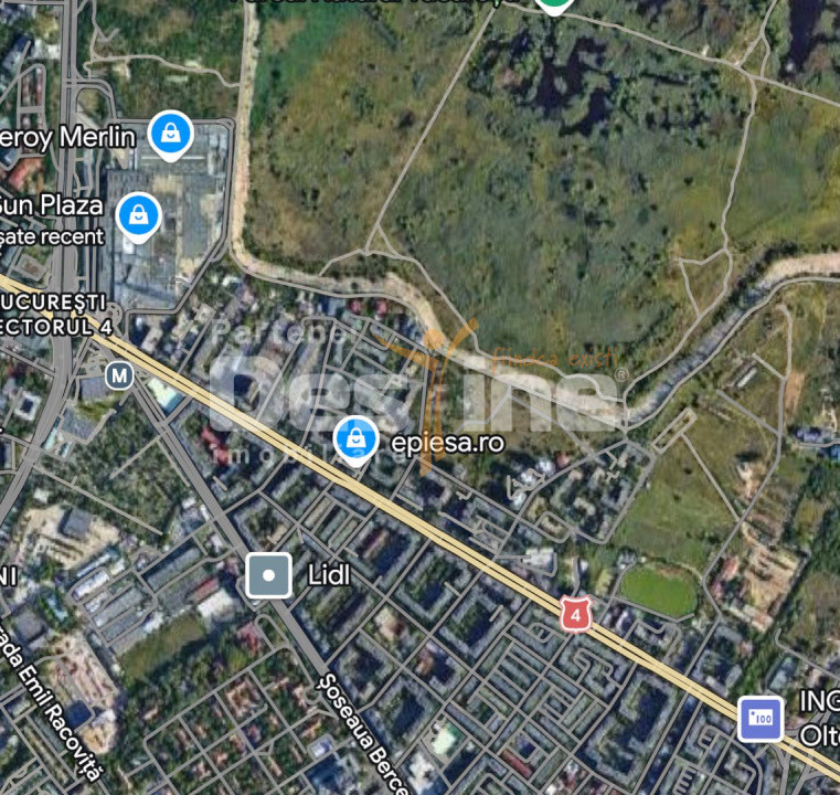 Tineretului-Piața Sudului | Teren de închiriat | Parcelabil