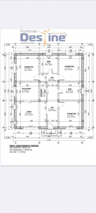 Casa in stil mediteranean, Dancu,  140 mp, 165.000 euro