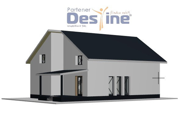 Casa cu mansarda, Dancu 470 mp teren, 155 mp suprafata utila