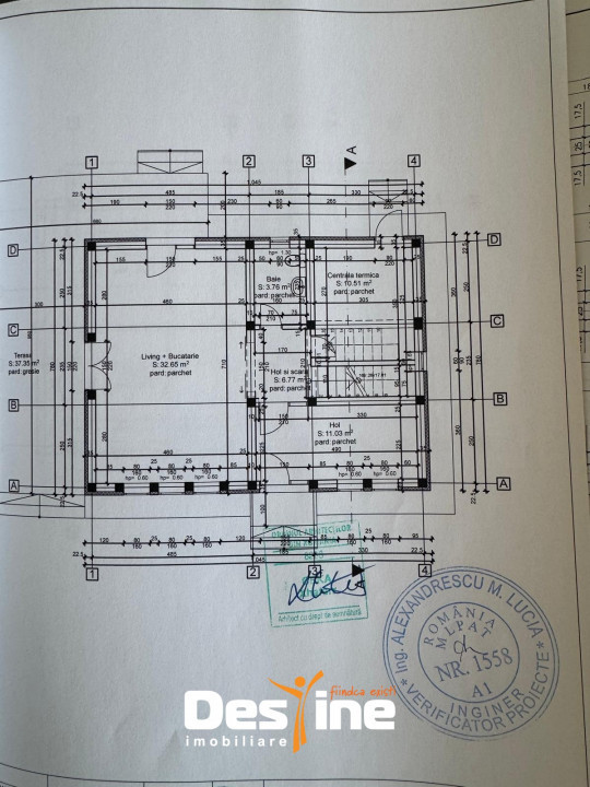 Dobrovăț - Casă la Roșu P+1+Pod 129 mp Utili 1000 mp Teren