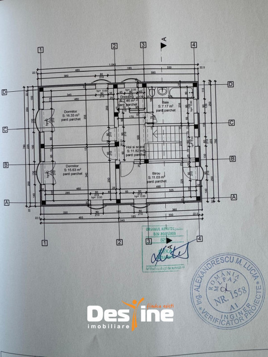 Dobrovăț - Casă la Roșu P+1+Pod 129 mp Utili 1000 mp Teren