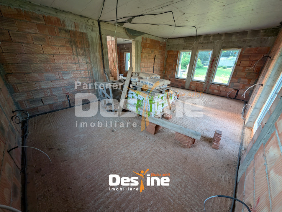 Dobrovăț - Casă la Roșu P+1+Pod 129 mp Utili 1000 mp Teren
