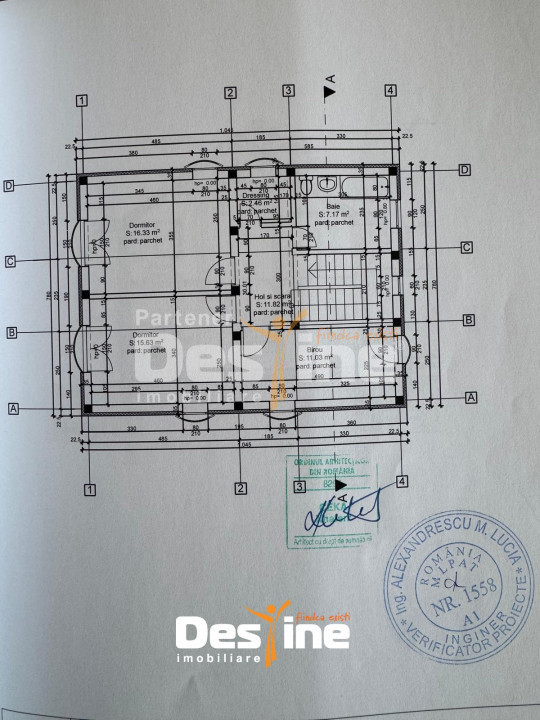 Dobrovăț - Casă la Roșu P+1+Pod 129 mp Utili 1000 mp Teren