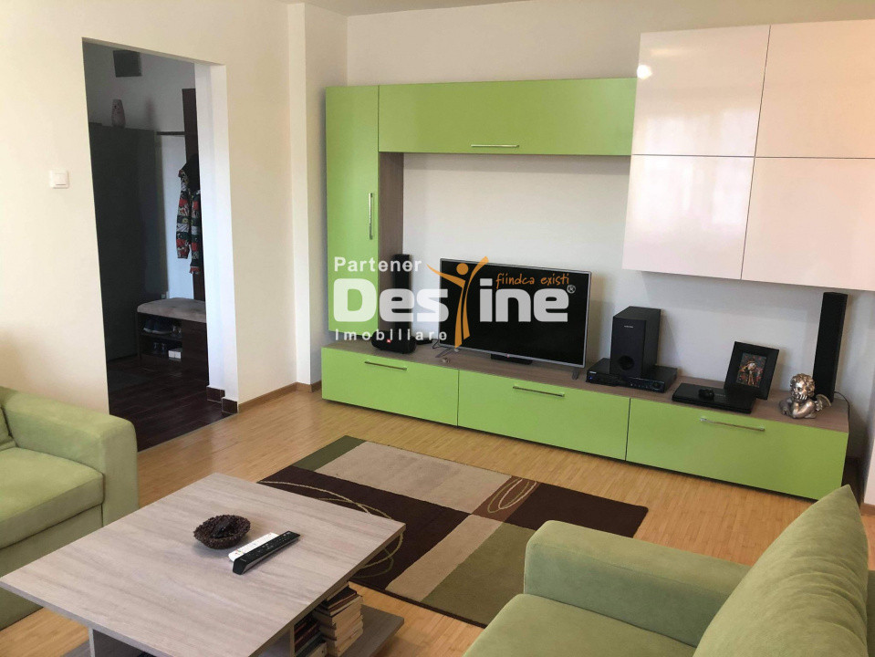 Apartament cu 2 camere, semidecomandat, etaj 4/4, 50 mp, finisat - ultracentral