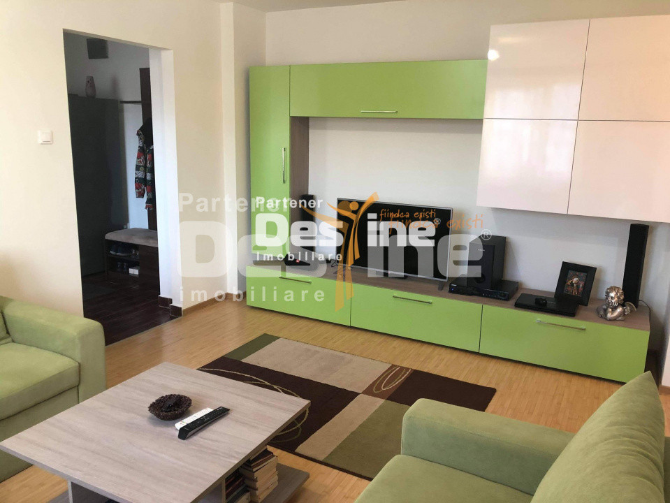 Apartament cu 2 camere, semidecomandat, etaj 4/4, 50 mp, finisat - ultracentral