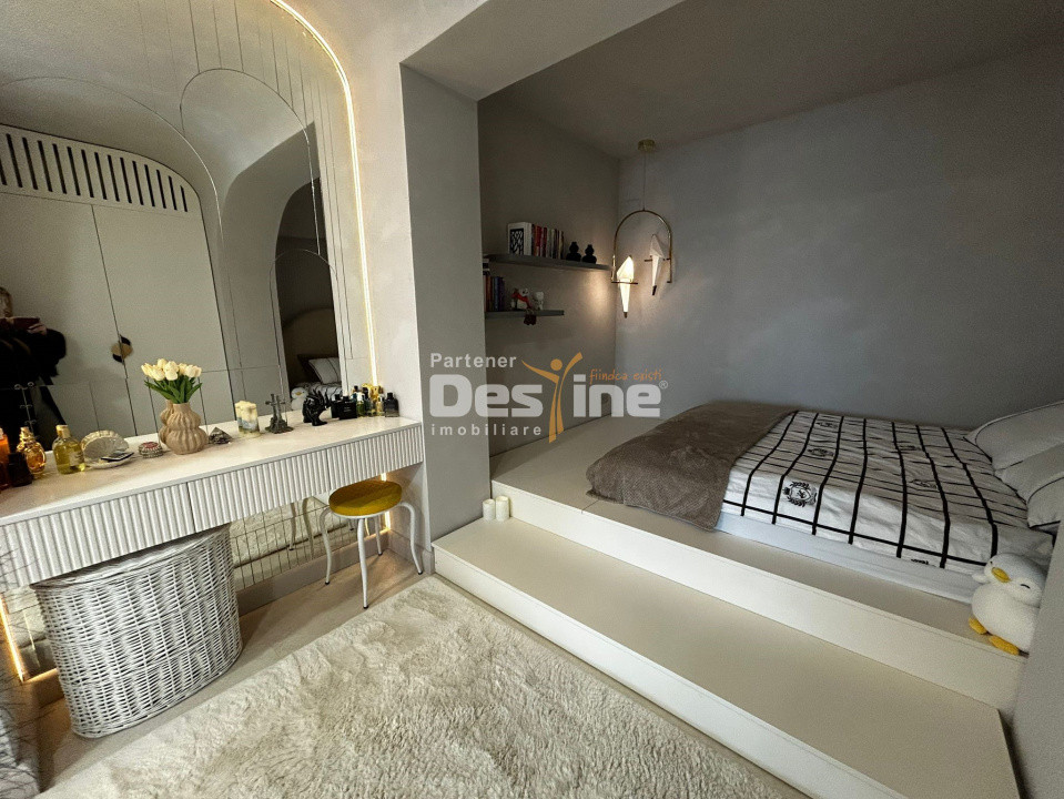 Apartament Copou 2 camere 70 mp mobilat cu parcare subterană și boxă