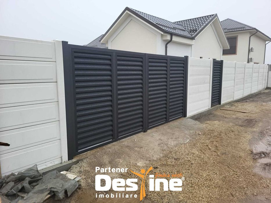 Casa individuala + curte, incalzire in pardoseala, finisata, Bragadiru